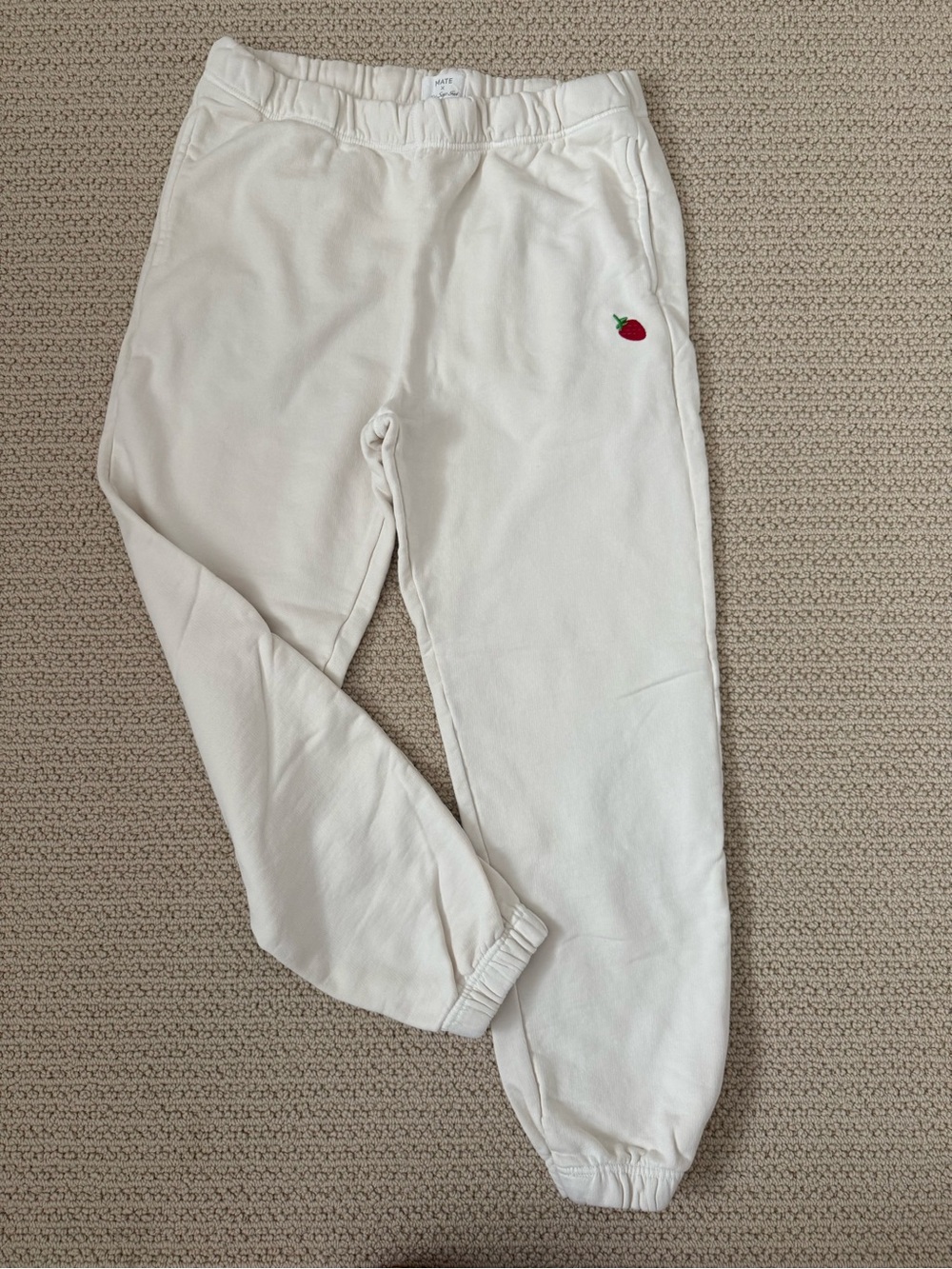 MATE the Label w/Lisa Says Gah - Sweatpants w/Strawberry - Size M - Like New